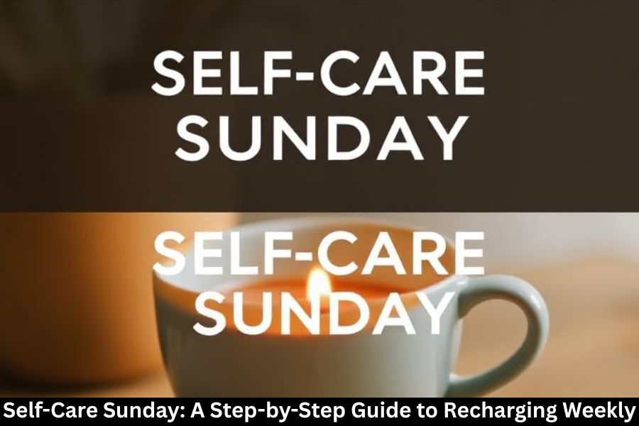 Self-Care Sunday A Step-by-Step Guide to Recharging Weekly