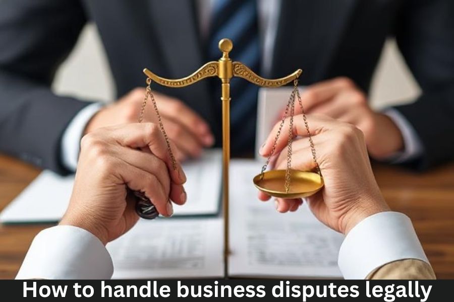 How to handle business disputes legally